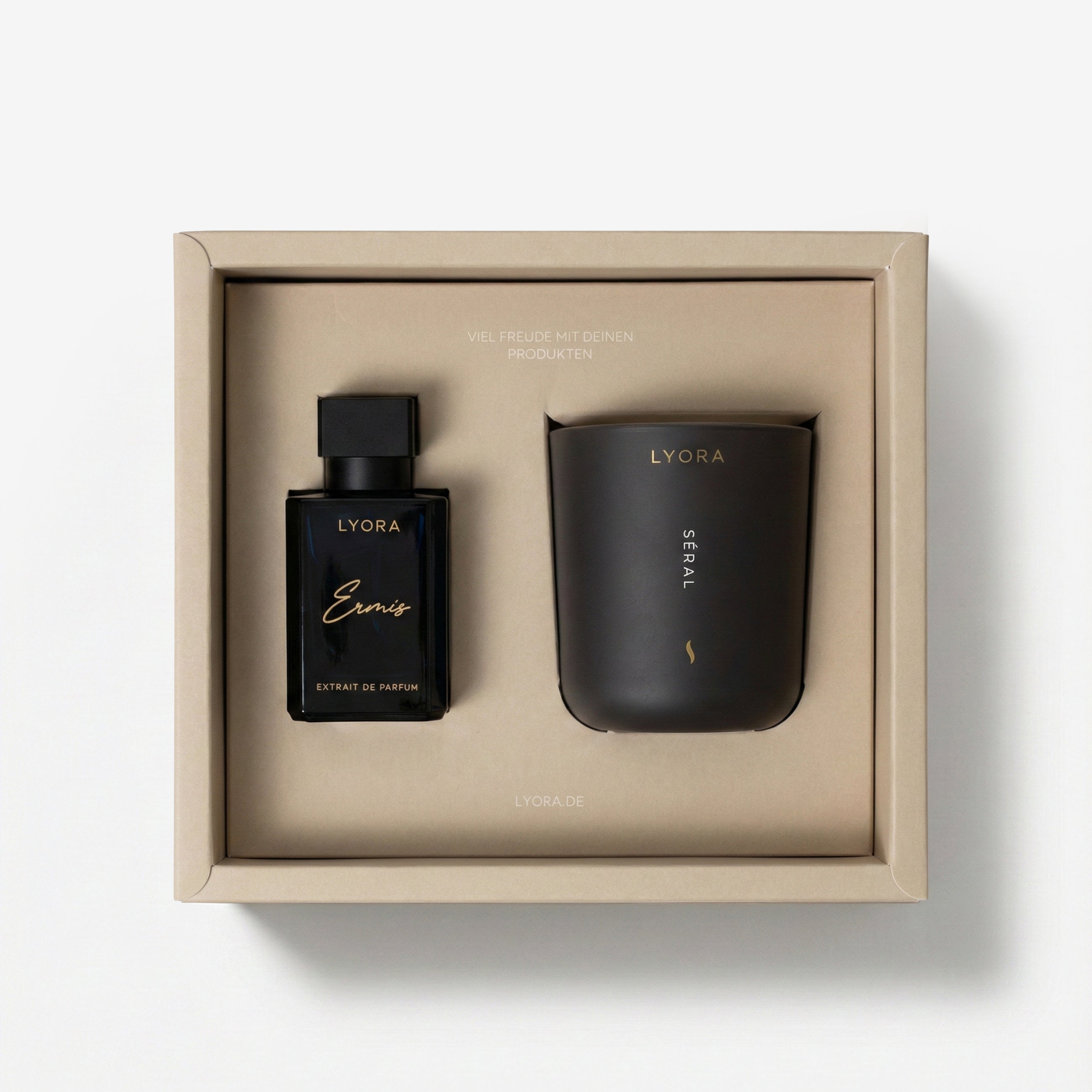 LYORA Séral Kerze + Ermis