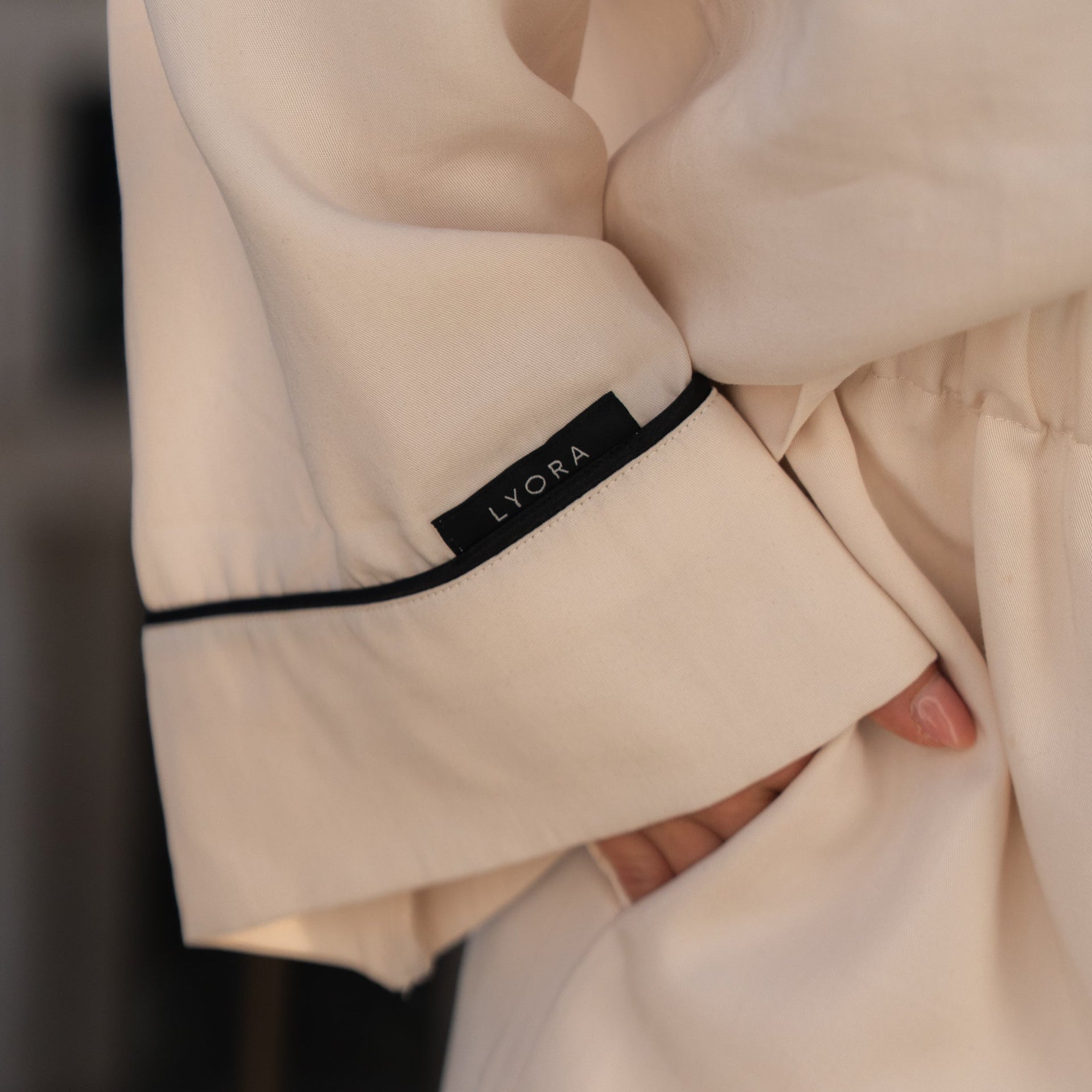 LYORA Pyjama Oberteil Damen