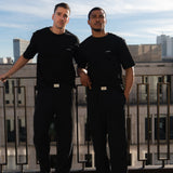 Pyjama-Set Herren Black Kurzarm