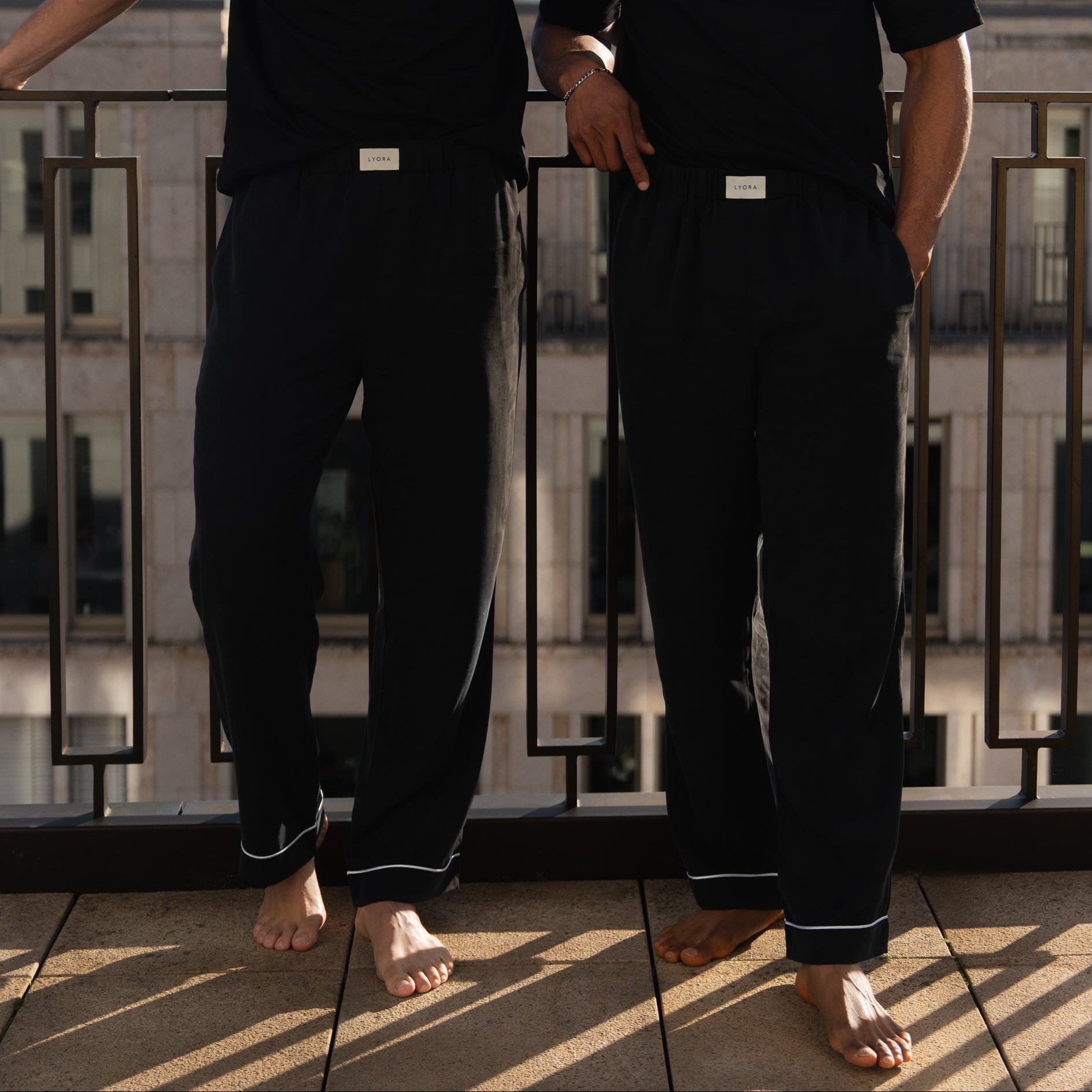 LYORA Pyjama Hose Herren