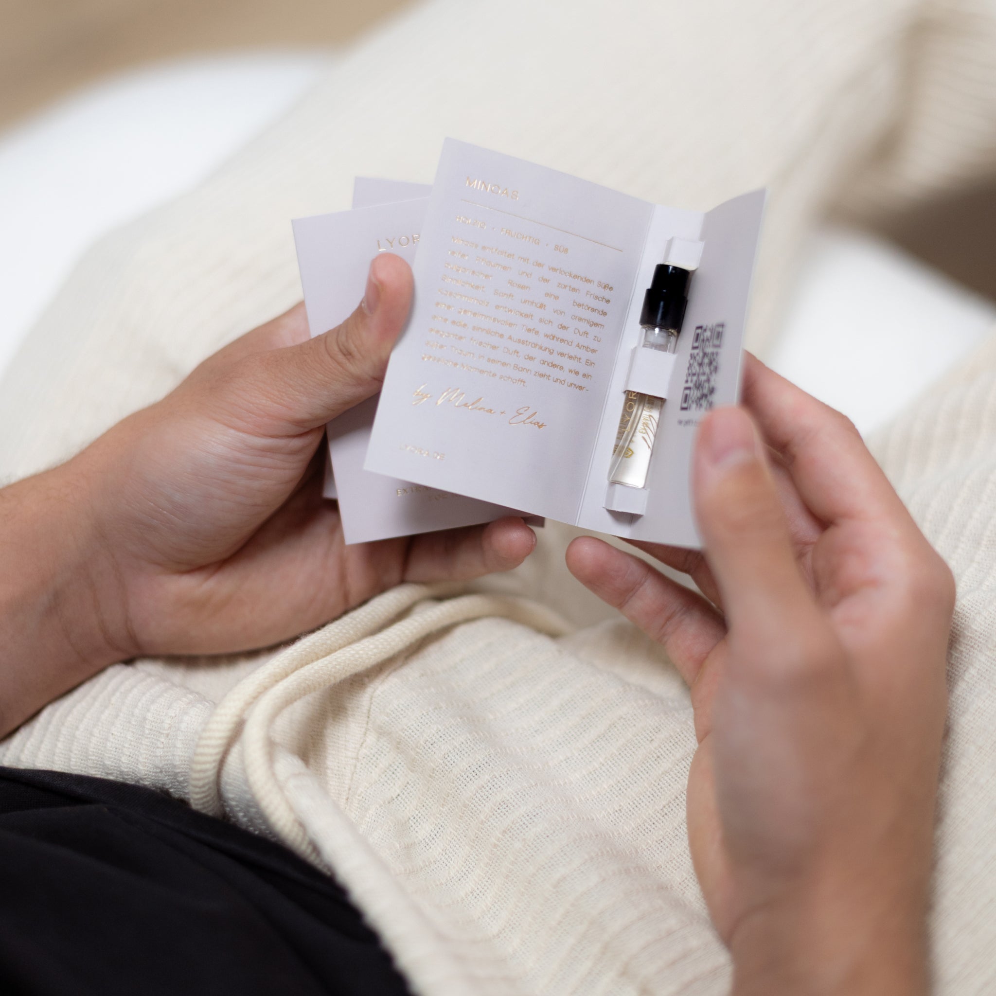 LYORA Nectar Pistachio Duftprobe